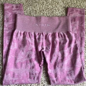Nvgtn Pink Camo Leggings